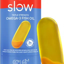 Slow Extra Virgin Omega-3,EPA,DHA & Curcumin in Advanced Triple Strength 1250mg-4