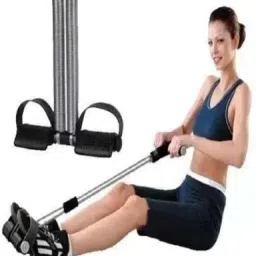 DOUBLE SPRING ABS AND CORE BUILDING EUIPMENT Ab Exerciser (Black) Fitness Accessory Kit Kit-image-3