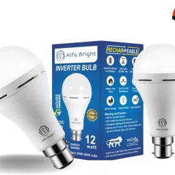 Motion Sensor 12W LED Emergency Bulb for Indoor & Outdoor Use 4 hrs Bulb Emergency Light-0