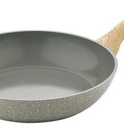 Naturally Ceramic Forged Aluminium Non-Stick Frying pan | Less Oil Use | Fry Pan 24 cm diameter 1.2 L capacity-image-83