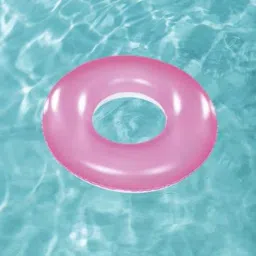 Inflatable Swim Ring 30 inch / 76 cm Swimming Ring Float for Kids Pink Inflatable Swimming Safety Tube-13