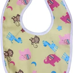 Dry-Waterproof, Super Soft Cotton Daily Use, Elegant And Stylish Baby Bibs-1 Pcs-19