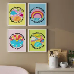 Art Street Motivational Poster Give the Best Version of yourself to the world Art Prints For Wall D cor Art Posters For Home Decoration (Set Of 4, 13x17 Inch)-picture-4