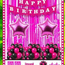 Pink Birthday Decoration Kits-image-0