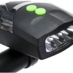 rebound Combo of 3 LED Cycle Light & Loud Horn Bell and 5 LED Bicycle Tail Light LED Front Rear Light Combo image 3
