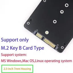 Tobo M.2 to 2.5 inch SATA Enclosure,M.2 SSD to 2.5 inch SATA Adapter with case DDR2 10 GB NVIDIA Chipset 500 bit 3 MHz Graphics Card image 2