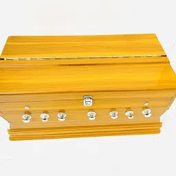 Harmonium for Womens/Girls 7 Stopper HSHARM0122 3.25 Octave Hand Pumped Harmonium-15