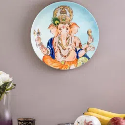 kolorobia Ganesha Decorative Wall Plates-picture-12