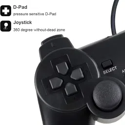 HG WORLD Playstation Dualshock2 Analog Joystick|Joypad Vibration Function Wired VideoGameMotion Controller image 3