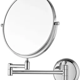Mirror with 2X Magnifying and Wall Bracket with Adjustable Frame Bathroom Mirror-image-56