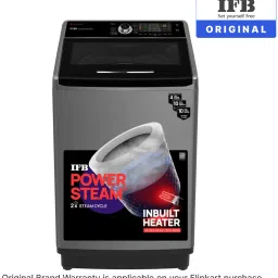 ifb 10 kg Power Dual Steam, Fully Automatic Top Load with In-built Heater Silver image 2