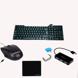 Prolite 5 in 1 With Dual TYPE OTG Combo Set-17