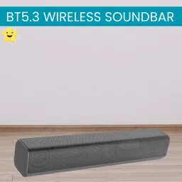 SACRO Music Bar (PORTABLE HOME THETER SOUNDBAR)With Stereo Sound & 1200mAh BatteryE206 20 W Bluetooth Soundbar-image-22