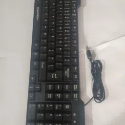 Quantron QKB -14 WIRED KEYBOARD (102 KEYS) Wired USB Standard Multi-device Keyboard Compatible with Desktop, Laptop, Mac image 3