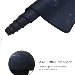 Xydrozen Stitched Edge Mouse Mat for Laptop, Computer & Desk Mousepad image 4