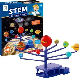 Solar System Science Kit 360° Rotating Planets 3D Model Laser Projector Ages 8+-image-83