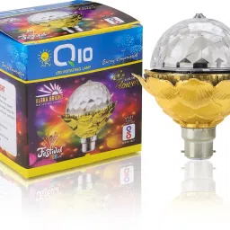 Golden Jumbo Disco Bulb for Party Home Birthday Dancing Stage and Diwali Bulb Single Disco Ball-image-3