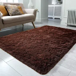 shag weaving Peach Polyester Runner image 5