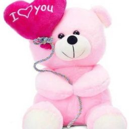 Balloon Cute Teddy Bear With A Lovely Heart-STY - 20 cm-image-6