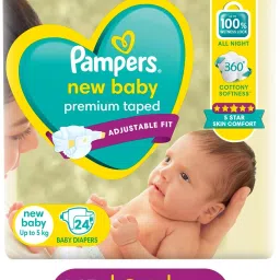 Active Baby Taped Diapers with Adjustable Fit - New Born-13