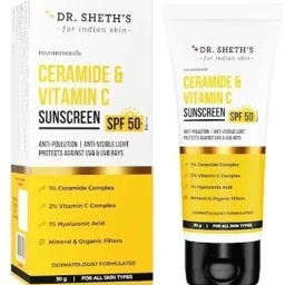Sunscreen - SPF 50 PA+++ Ceramide & Vitamin C |In-Vivo Tested| SPF 50+ Pa++++| All Skin Types-10