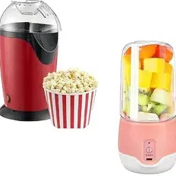 Combo C1083 Mini Popcorn Maker & Portable Juice Maker & 4-Blade Juicer 1.2 L Popcorn Maker-13