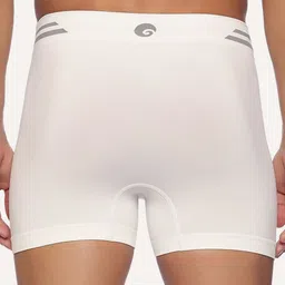 Omtex Men Pack of 2 White Trunks with Inner Pockets for Abdomen Guard Smls-Shrt-Wht-2XL-P2 image 3