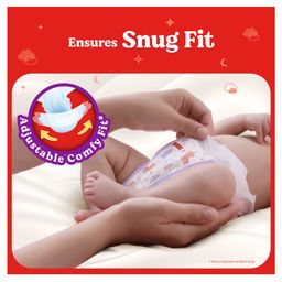Huggies Dry Tape, Up to 2x Faster Absorption | Adjustable Tape Style Diapers L Size, 30 Diapers image 4