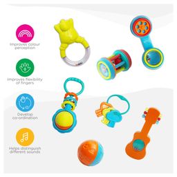 Mee Mee Infant Rattle Set of 7 (Color & Design May Vary) image 4