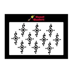 Comet Busters Set Of 10 Bindi Sindoor image 4