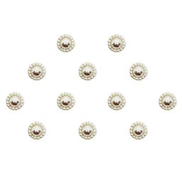 Comet Busters 12 Pcs Embellished Reusable Designer Bindis - Silver-Toned image 3