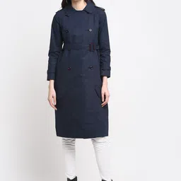 HOUSE OF VEDAS Lightweight Longline Cotton Tailored Jacket-image-39