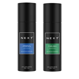 NEXT CARE Set Of 2 Aresenal & Chelsea Perfumed Body Deodorant - 150 ml Each-11
