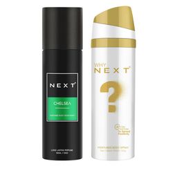 NEXT CARE Set Of 2 Chelsea- 150ml & WhatLong Lasting Perfume Body Deodorant- 200 ml Each-54