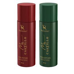 Ramsons Set Of 2 My Castillo Deodorant Spray - Love Potion & Green Sapphire - 133g Each-15