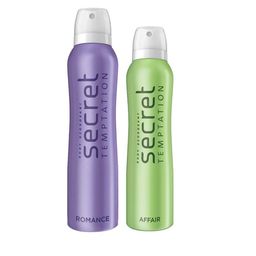 Secret Temptation Set Of 2 Body Deodorants - Romance 225 ml & Affair 150 ml-4