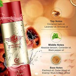 My Fragrance Set Of 2 Fire & Impulse Long Lasting Deodorant- 165 ml Each image 2