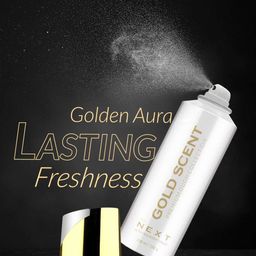 NEXT CARE Set Of 2 Gold Scent Perfumed Body Spray - 200 ml Each image 5
