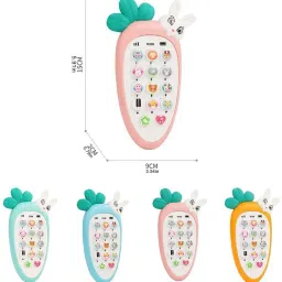 jmv My First Rabbit Phone with Light and Sound Amazing Sound Toy for Kids image 3