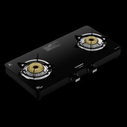 Crompton FlameMaster Toughened Glass Top 2 Burner Manual Gas Stove (Mild Steel Body, Black)-image-74