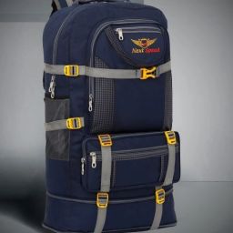 Trendy Rucksack Bag for Hiking, Mountaining, Traveling(Blue) Rucksack - 55 L Rucksack - 55 L-image-41