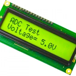 my technocare LCD 16x2 JHD162A Display for 8051, AVR,PIC, Display Lights Electronic Hobby Kit image 2