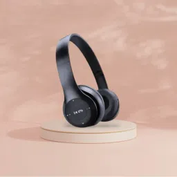 Bluetooth Over-Ear Headphones for Entertainment with Heavy Resonant Bass Bluetooth & Wired Headset-image-49