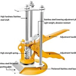 niktion Tile Lifter Hand Jack Tool Tile Height Adjuster Labor-Saving Clamping Tool Wall Tile Height Regulator Manual Tool Tiling Elevating Construction Tool Non-magnetic Mason's Level image 5