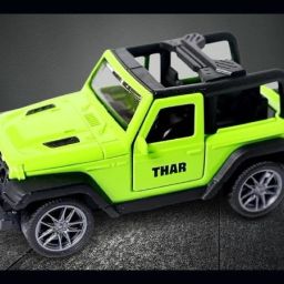 Wlco-1.32 Scale Diecast Metal Mini Thar Jeep Toy Car (Open Door & Pull Back)-image-9