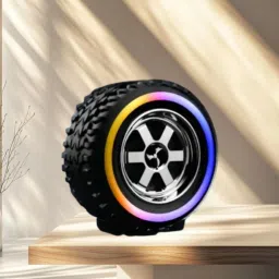 GUGGU Tyre (PORTABLE BLUETOOTH DESKTOP SPEAKER) With Crystal Clear SoundH134 10 W Bluetooth Laptop/Desktop Speaker-picture-34