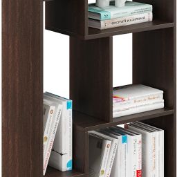 furneaser Medina Bookcase, Multipurpose Book Cabinet, Display Rack, Engineered Wood Open Book Shelf image 3