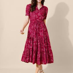 raiyani fashion Printed Crepe Stitched Anarkali Gown-picture-8