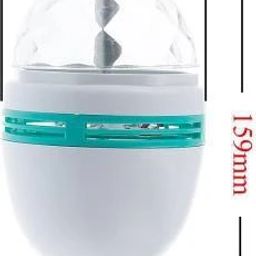 explorer ™ Rotating LED party bulb multicolor lights 3 Watts Pack of 2 Disco Ball Set image 4