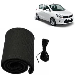 Hand Stiched Steering Cover For Maruti Celerio-17